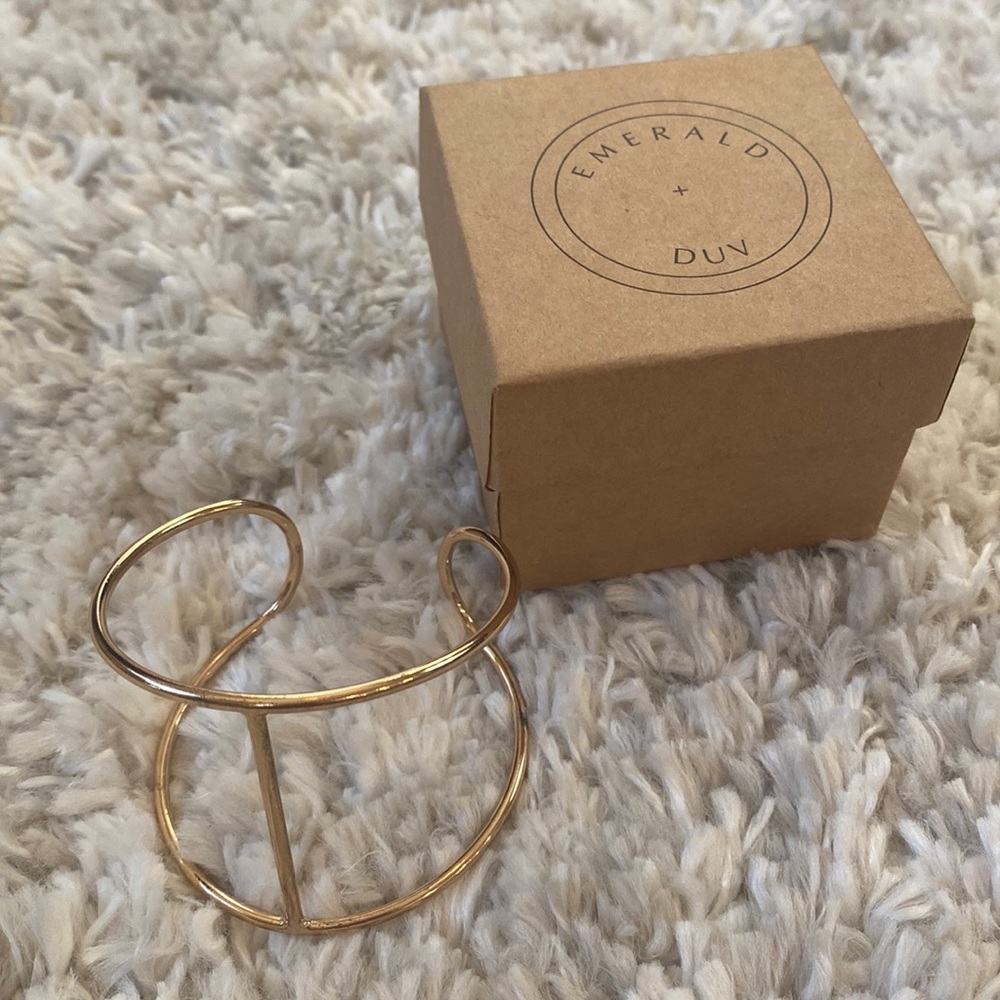 Emerald Duv Joshua Tree Caged Cuff bracelet